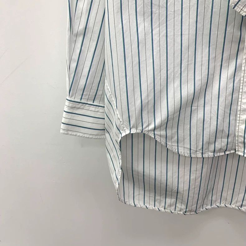Balenciaga Balenciaga size 36 White striped logo monogram print lace Size XS / US 0-2 / IT 36-38 - 4 Thumbnail