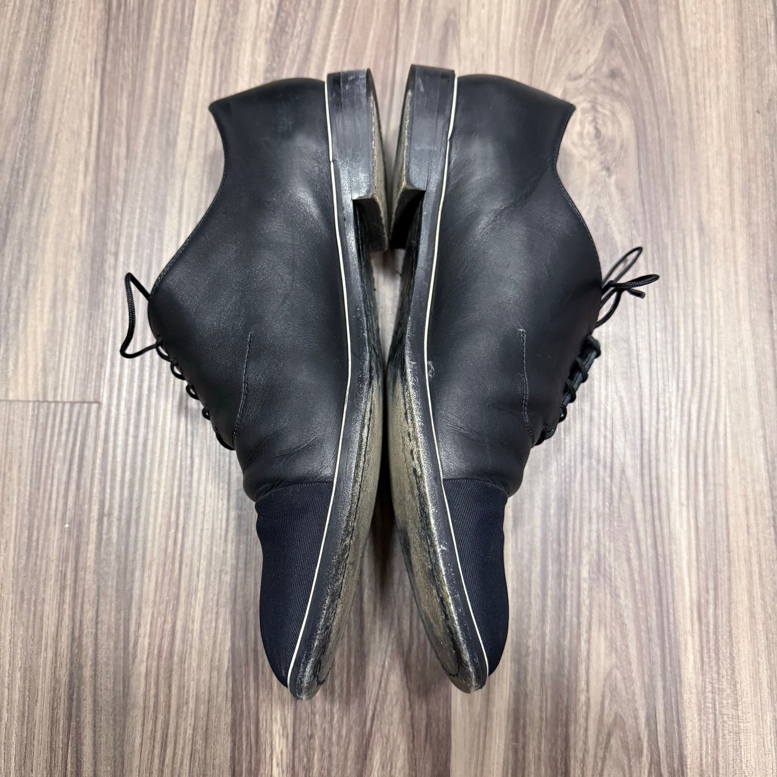 Nicholas Kirkwood Nicholas Kirkwood Italian Mixed-Media Derby Shoes Black 41.5 Size US 8.5 / EU 41-42 - 7 Thumbnail