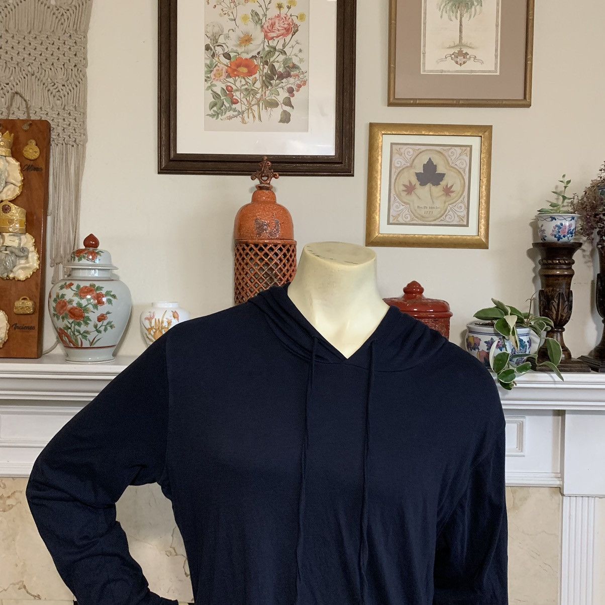 Vince Layered 100% Pima cotton Pull over Hoodie Size US XL / EU 56 / 4 - 3 Thumbnail