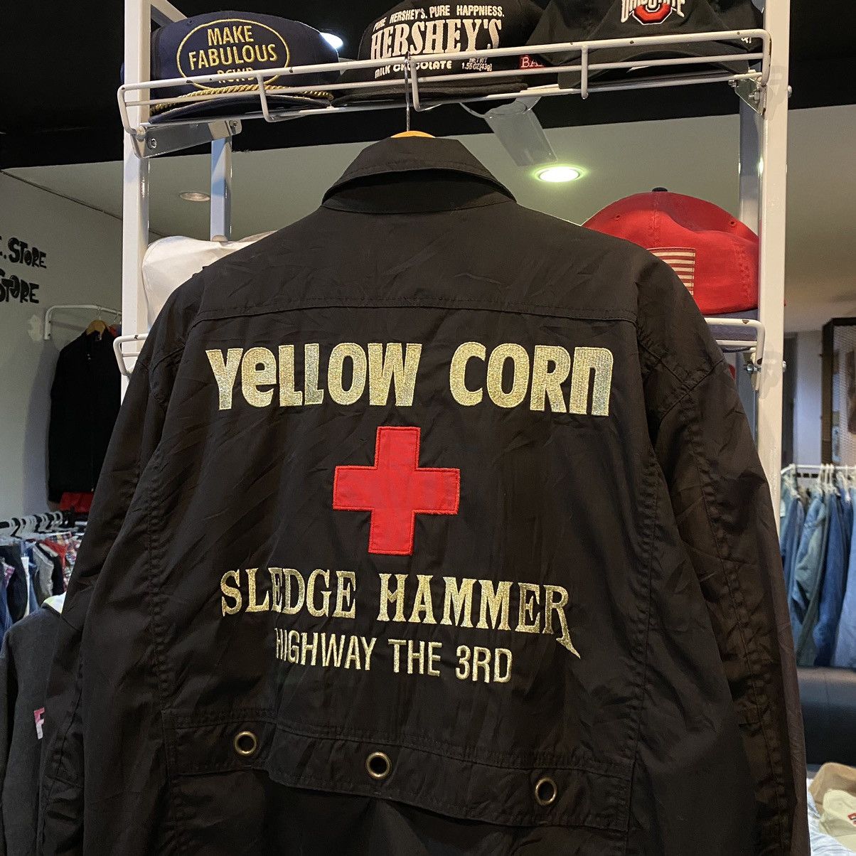 Sports Specialties × YELLOW CORN Yellow Corn Sledge Hammer Highway The 3rd Jacket Size US XXL / EU 58 / 5 - 4 Thumbnail