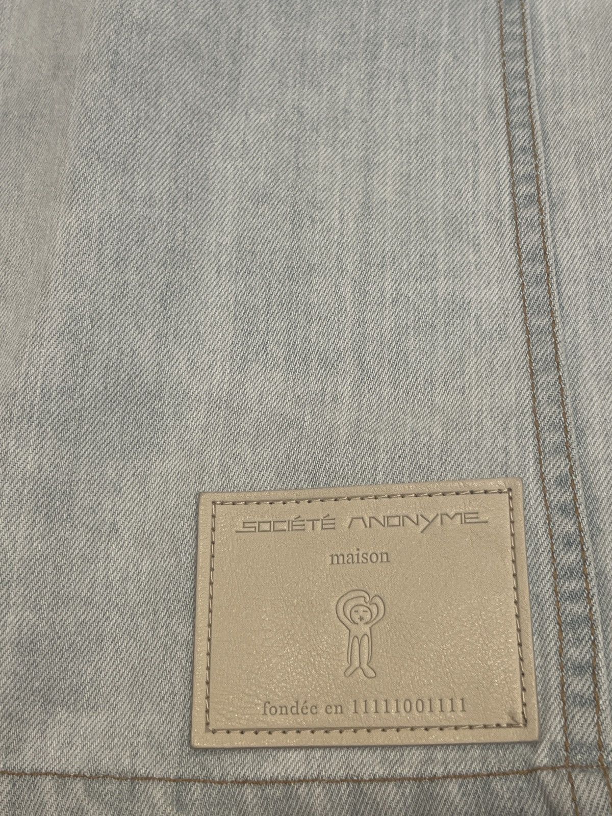 Société Anonyme Mod. MONTPARNASSE Denim 100% Cotton Jacket