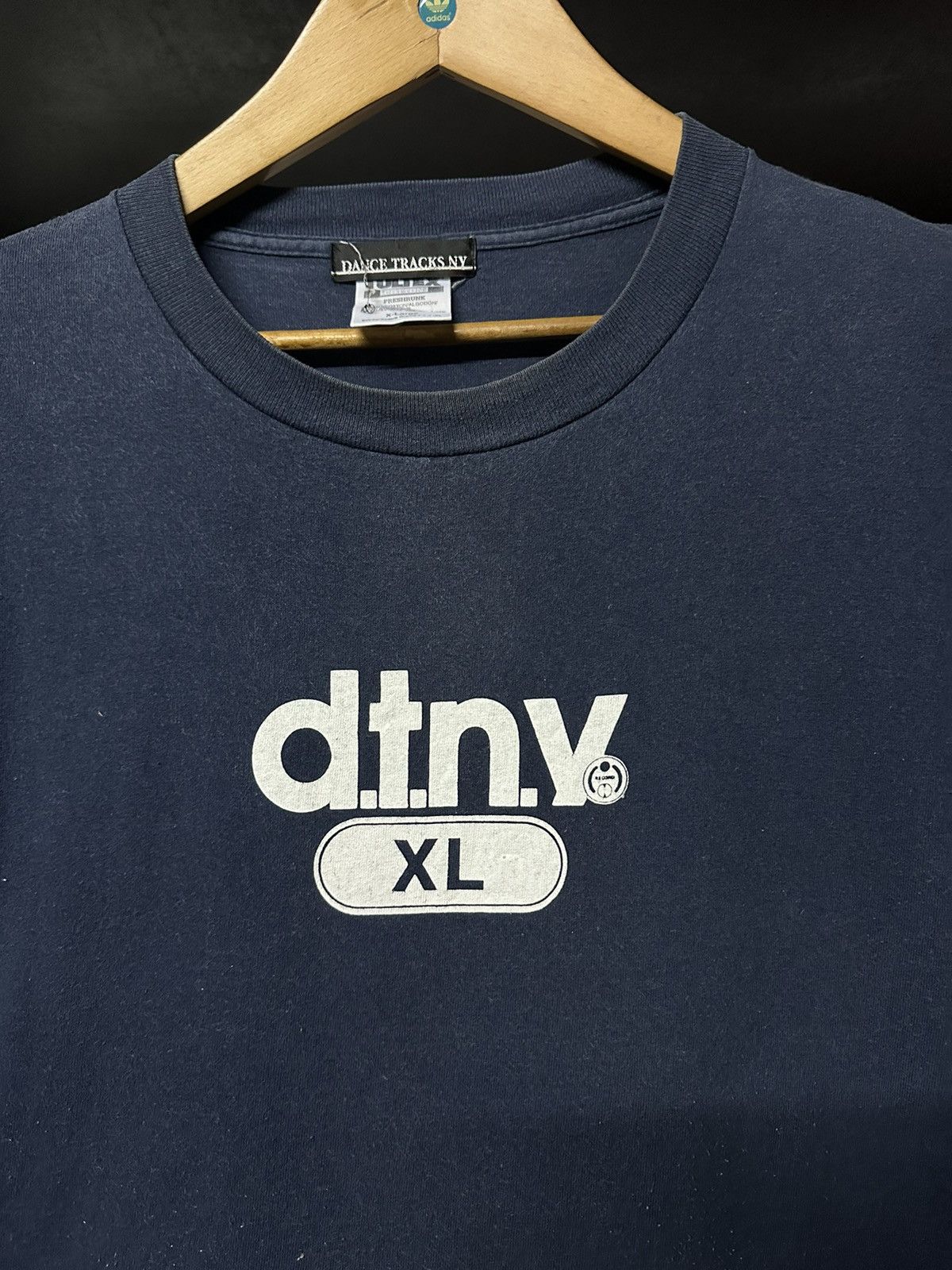 Band Tees × Rap Tees × Vintage Vintage Dance Track New York Record Faded Tee Size US XL / EU 56 / 4 - 2 Thumbnail