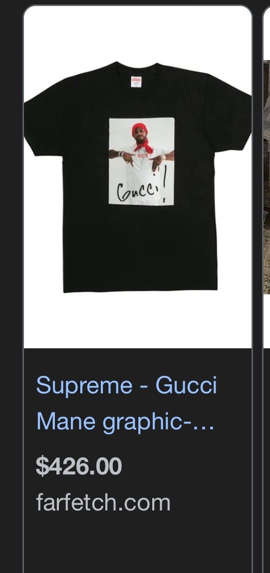Supreme Supreme Gucci Maine Tshirt Size US L / EU 52-54 / 3 - 7 Thumbnail