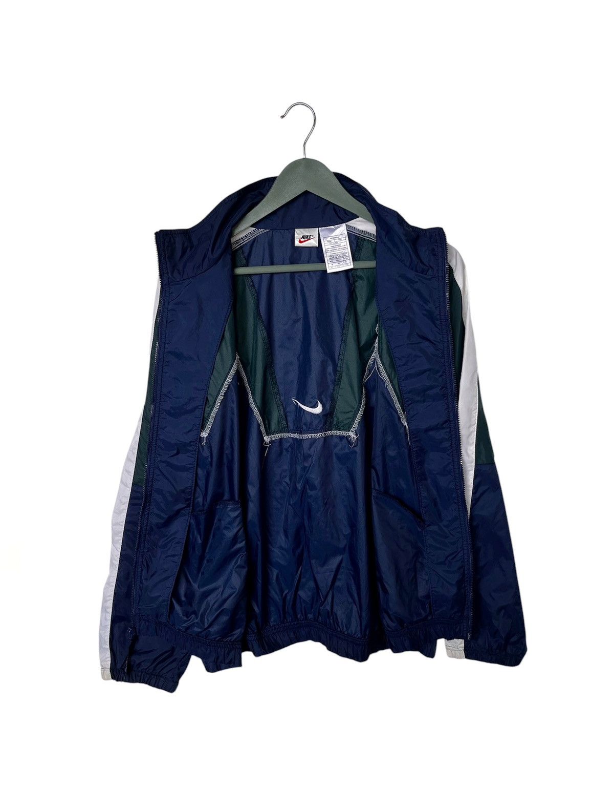 Nike Vintage Nike Three Tones Windbreaker Size US M / EU 48-50 / 2 - 3 Thumbnail