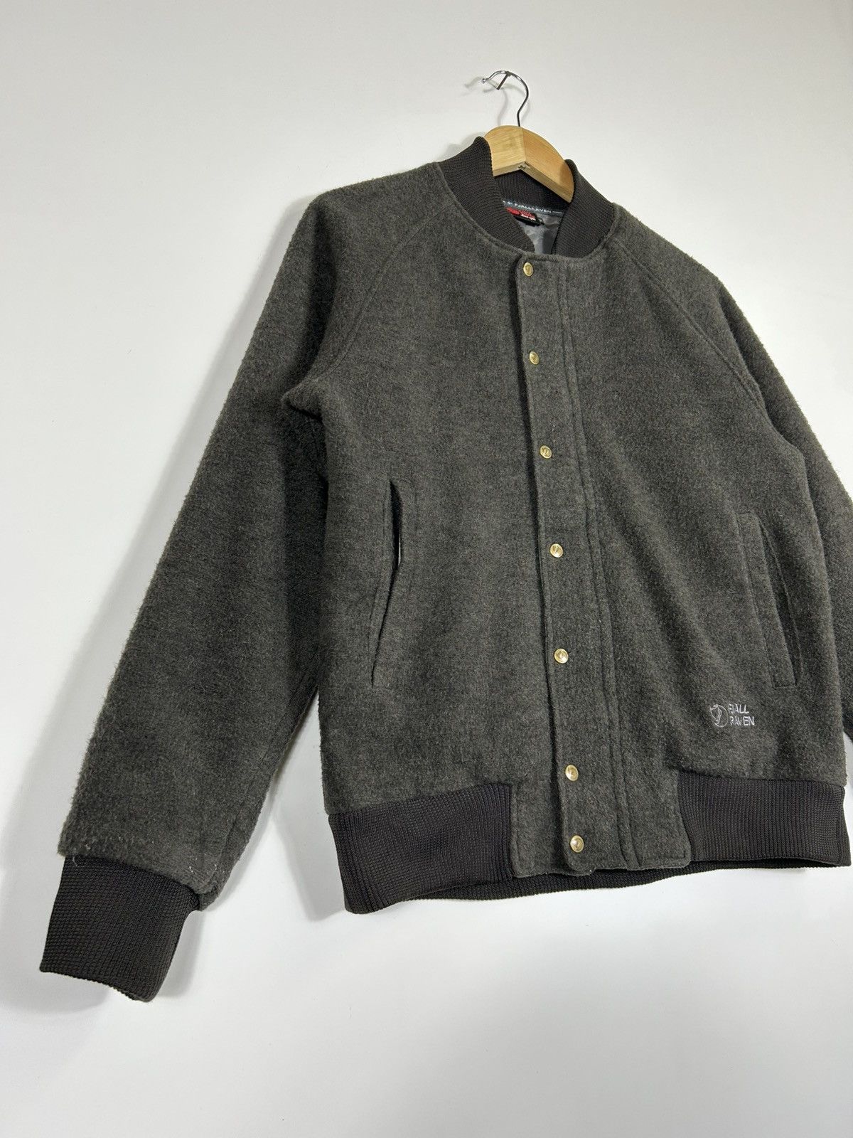 Fjallraven × Vintage ⚡️Vintage Fjall Raven Wool Bomber Jacket Size US M / EU 48-50 / 2 - 2 Thumbnail