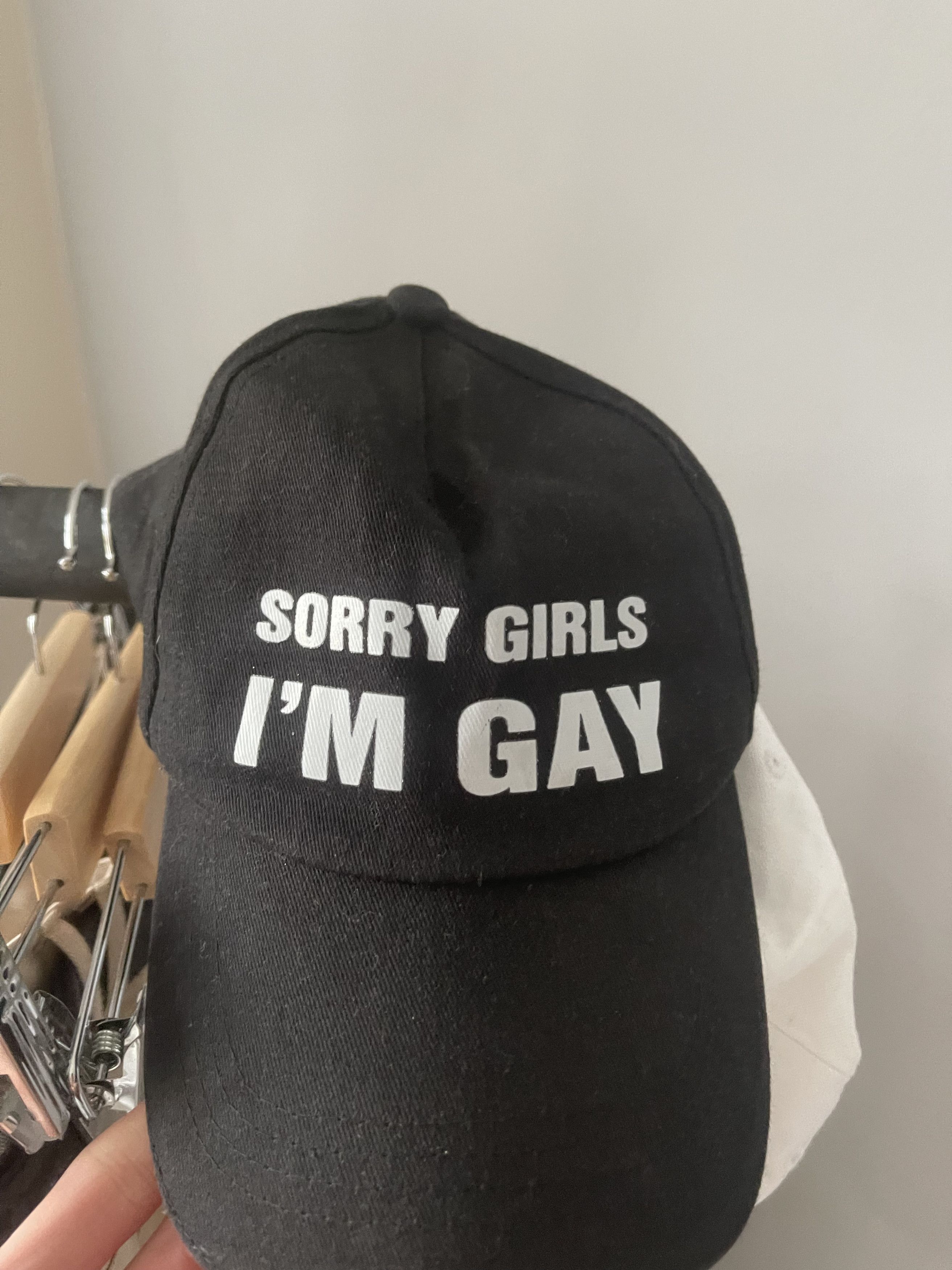 Vintage sorry girls im gay hat Size ONE SIZE - 1 Preview