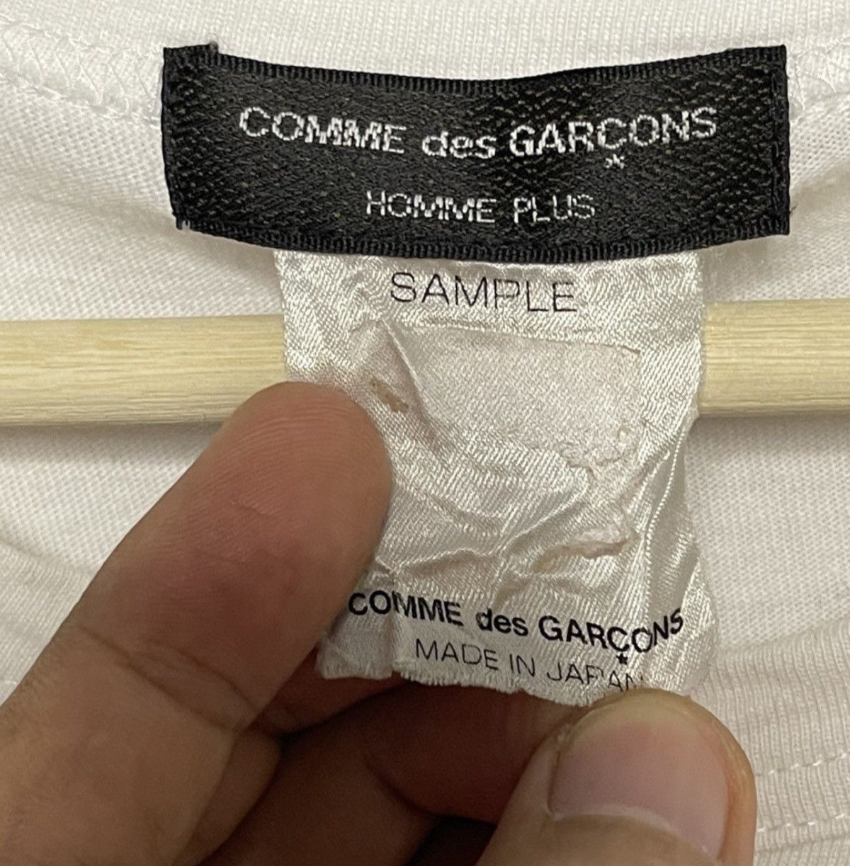 CDG by Comme des Garcons × Comme des Garcons × Comme des Garcons Homme Plus Vtg Comme des Garcons Homme Plus Multicolor Patchwork Tshirt Size US M / EU 48-50 / 2 - 3 Thumbnail