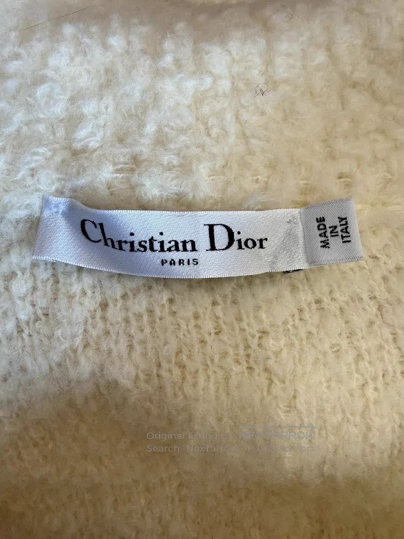 Dior Dior Bee embroidered wool coat Size XS / US 0-2 / IT 36-38 - 4 Thumbnail