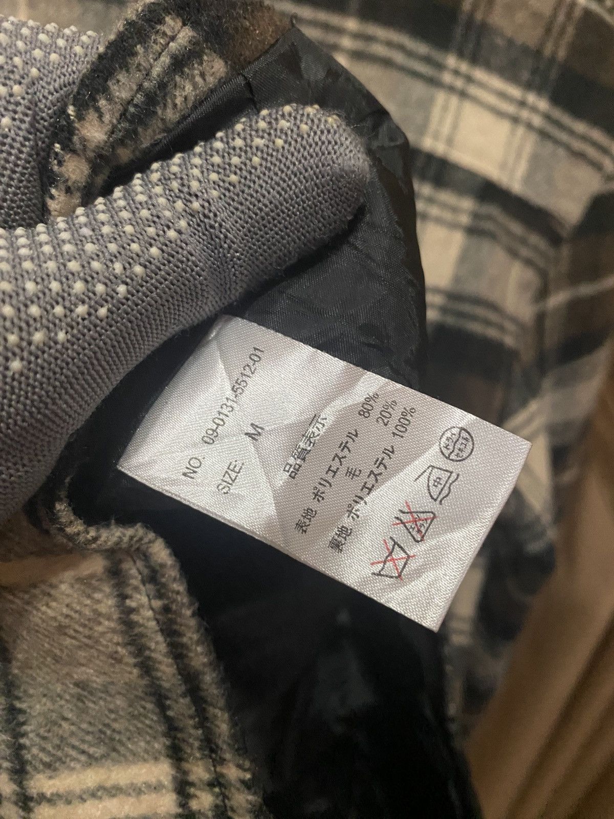 Vintage VINTAGE PLAID DOUBLE COLLAR JACKET Size US S / EU 44-46 / 1 - 10 Thumbnail