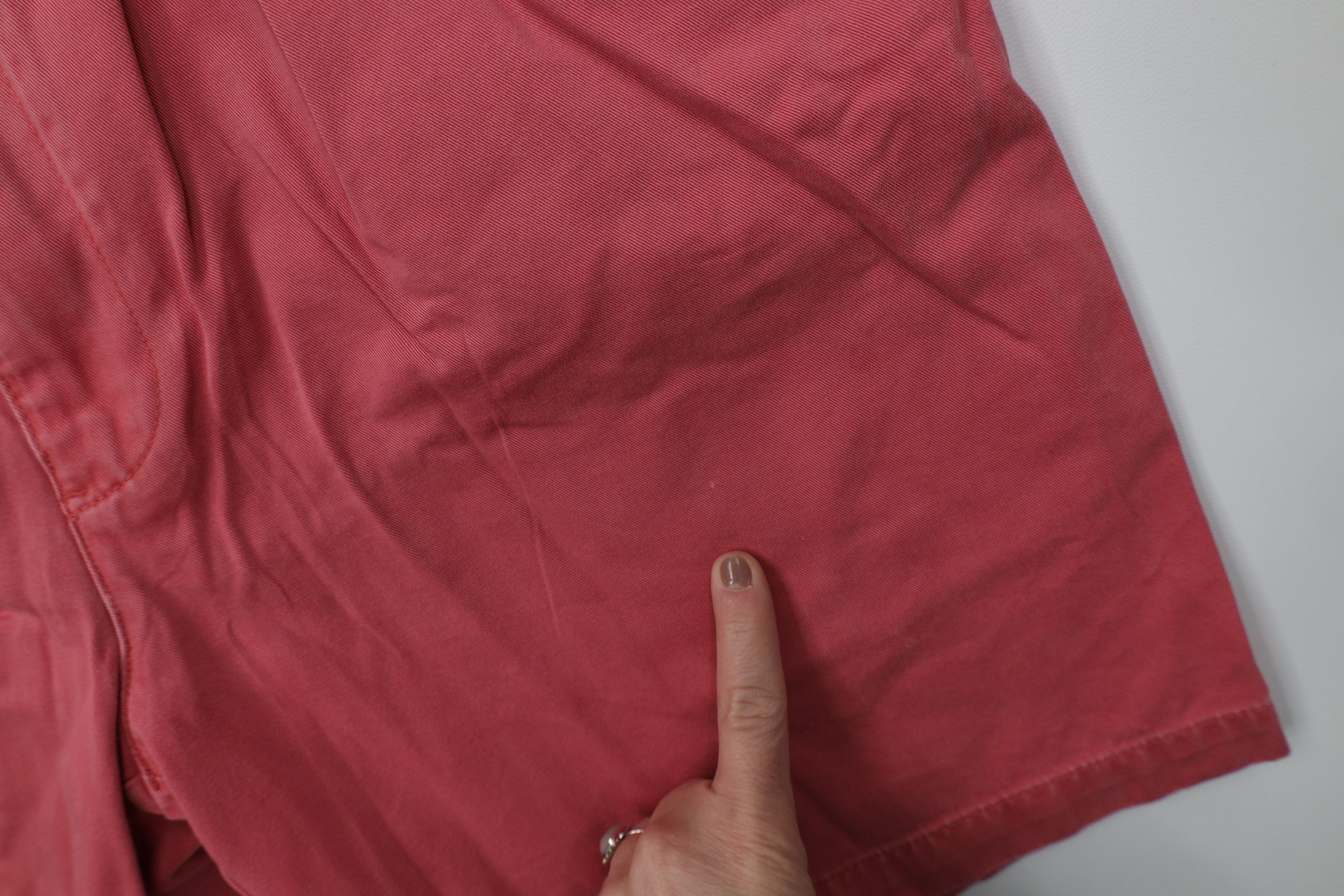 Ralph Lauren Vintage 90s Ralph Lauren Above Knee Chino Golf Shorts Pink Size US 34 / EU 50 - 6 Thumbnail