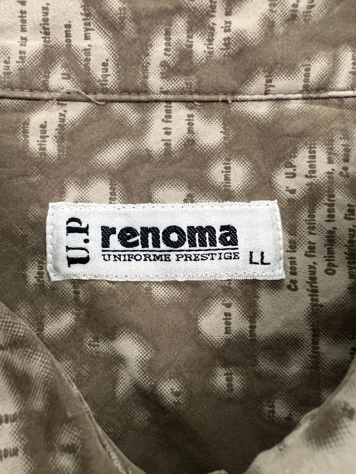 Renoma U.P Renoma Rare Button Ups Shirt Size US M / EU 48-50 / 2 - 7 Thumbnail