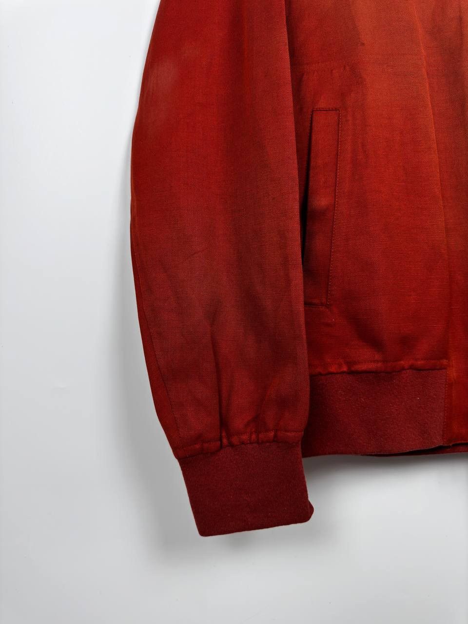 Loro Piana Loro Piana Flax Silk Bomber Jacket Size US XS / EU 42 / 0 - 5 Thumbnail