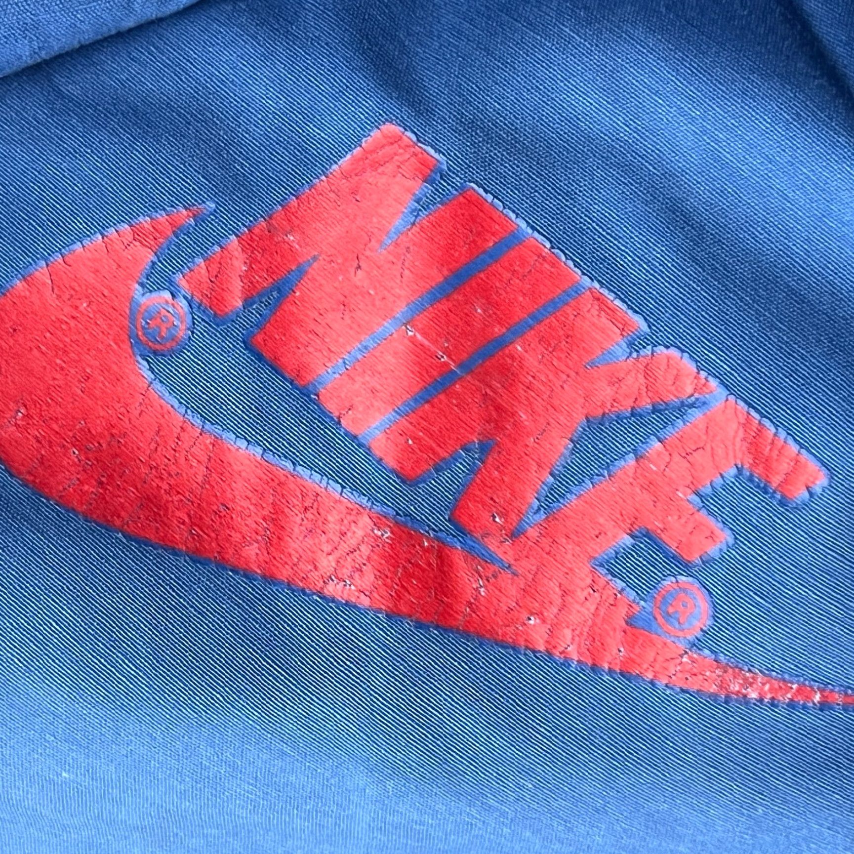 Nike VINTAGE Nike 90s Track Jacket Mens Small Blue Full Zip Hooded Windbreaker Shirt Mens SM Blue Windbreaker Nike Track Jacket Size US S / EU 44-46 / 1 - 3 Thumbnail