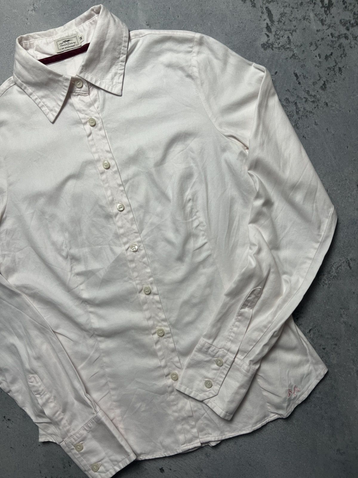 Burberry Thomas Burberry Vintage Button Up Shirts Rare y2k classic Size M / US 6-8 / IT 42-44 - 3 Thumbnail