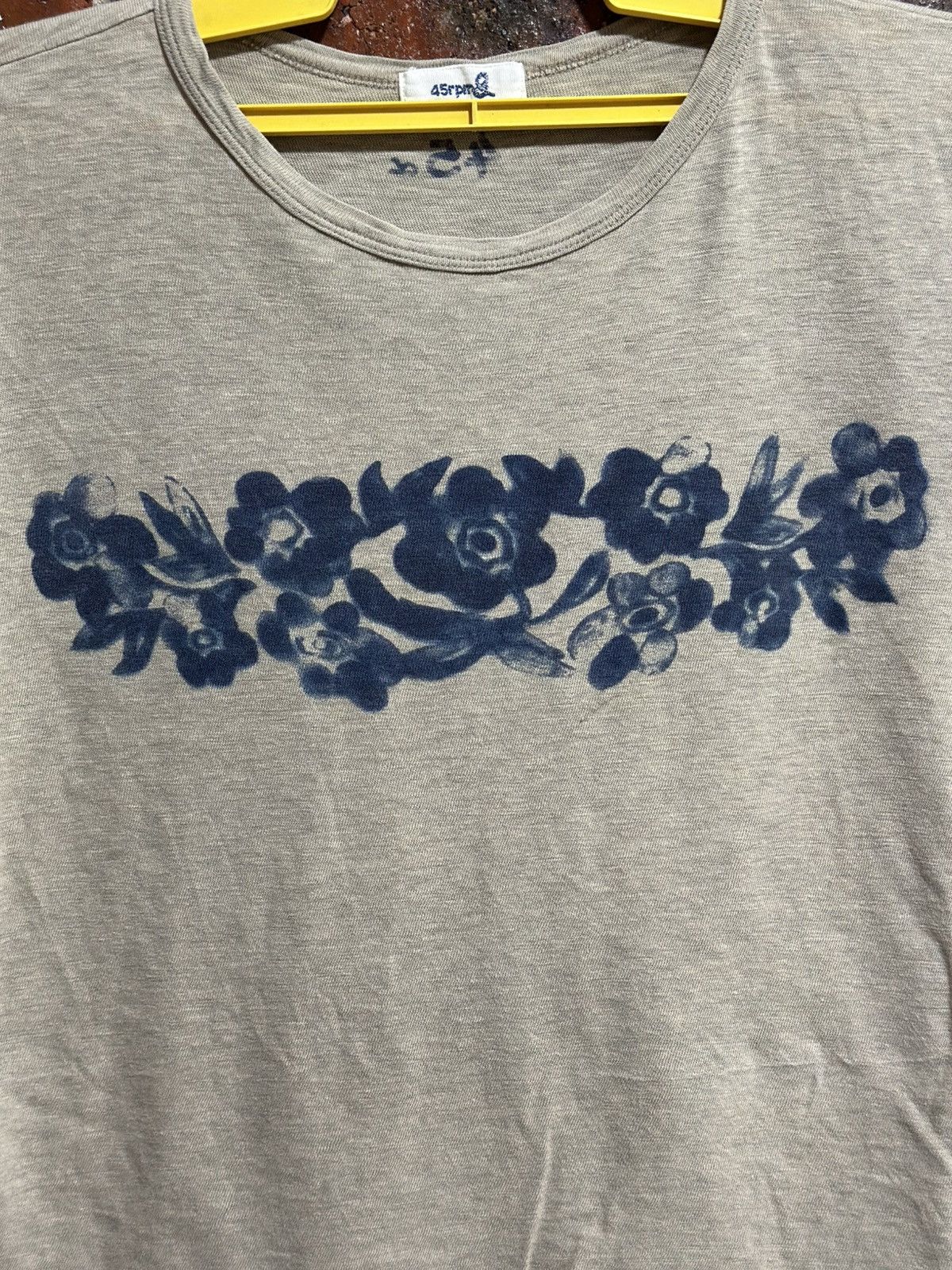 45rpm × Japanese Brand × Vintage Vintage 45Rpm Faded Tee Size M / US 6-8 / IT 42-44 - 2 Thumbnail