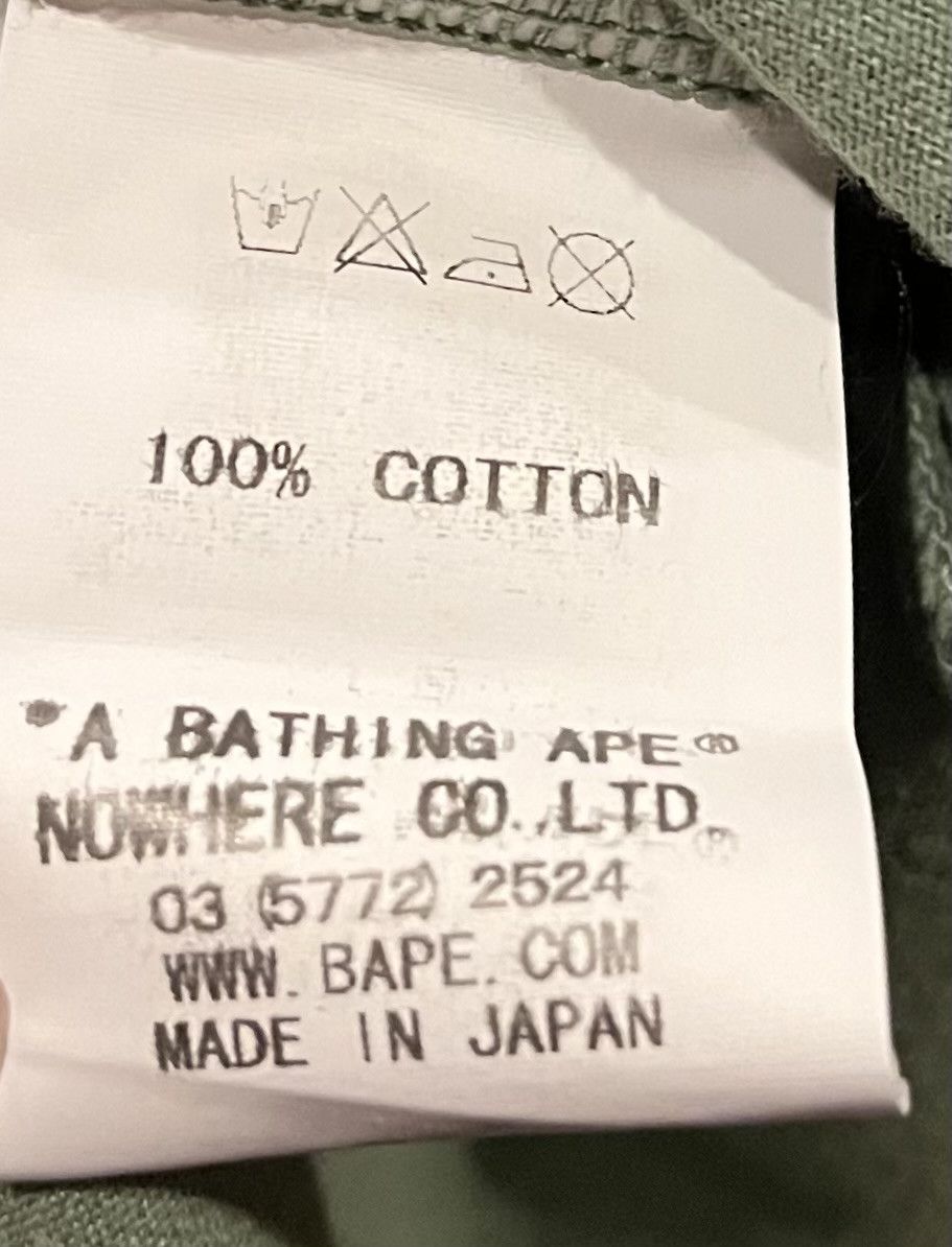Bape Bape logo tee shirt Size US XL / EU 56 / 4 - 7 Thumbnail