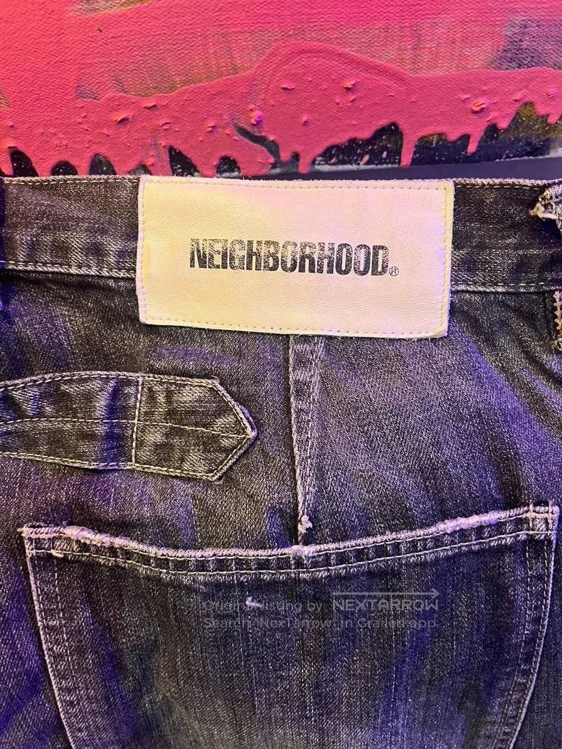 Neighborhood Neighborhood Savage Washed Denim Jeans. Size US 44 / EU 60 - 8 Thumbnail
