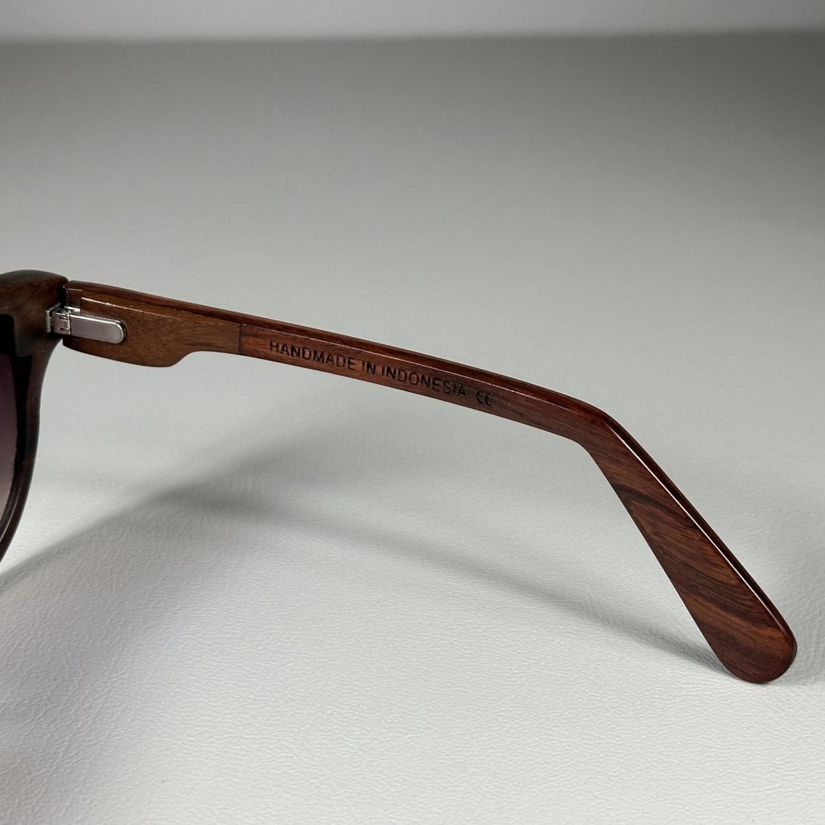 Other TORQUAY Rosewood Frame Oversized Wayfarer Sunglasses Size ONE SIZE - 6 Thumbnail