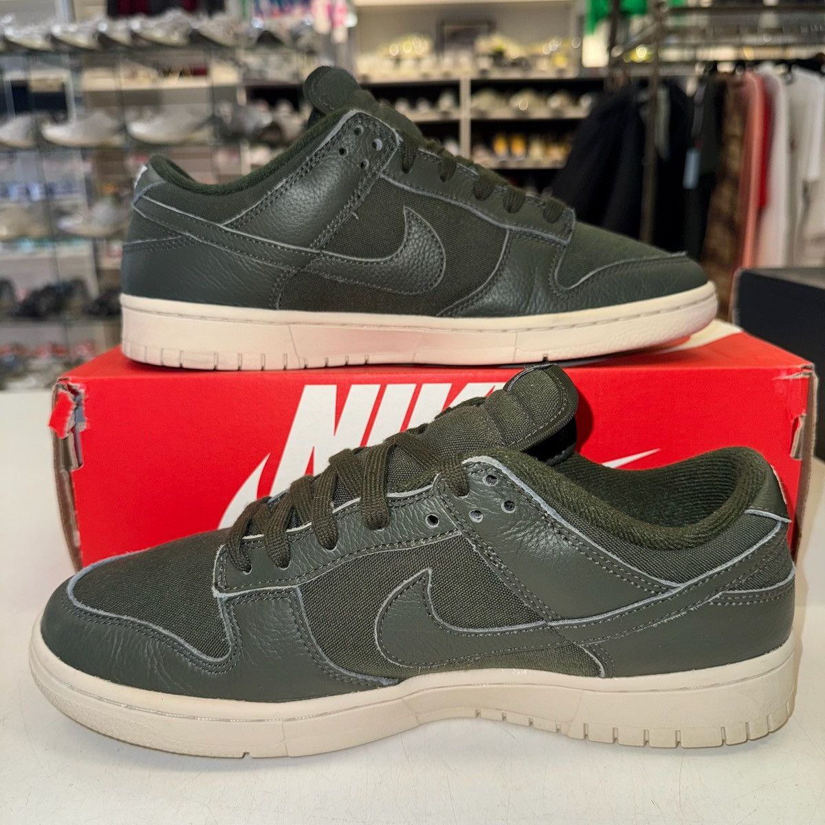 Nike Size 9 - Nike Dunk Low Retro Orewood DZ2538-300 Size US 9 / EU 42 - 2 Thumbnail