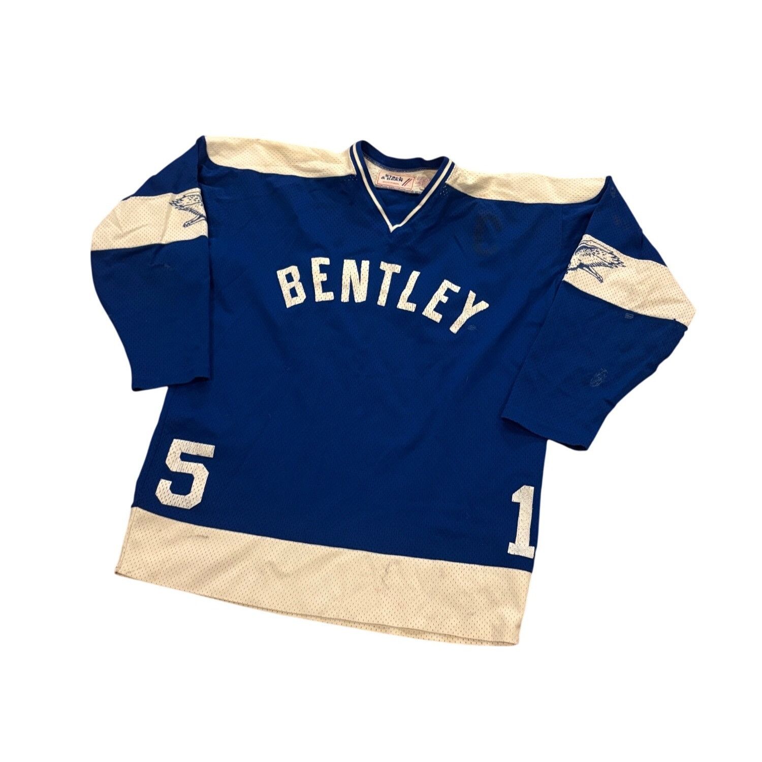 Stall and Dean Vintage Game Worn Bentley Falcons #15 Stall & Dean NCAA Hock Size US XL / EU 56 / 4 - 4 Thumbnail