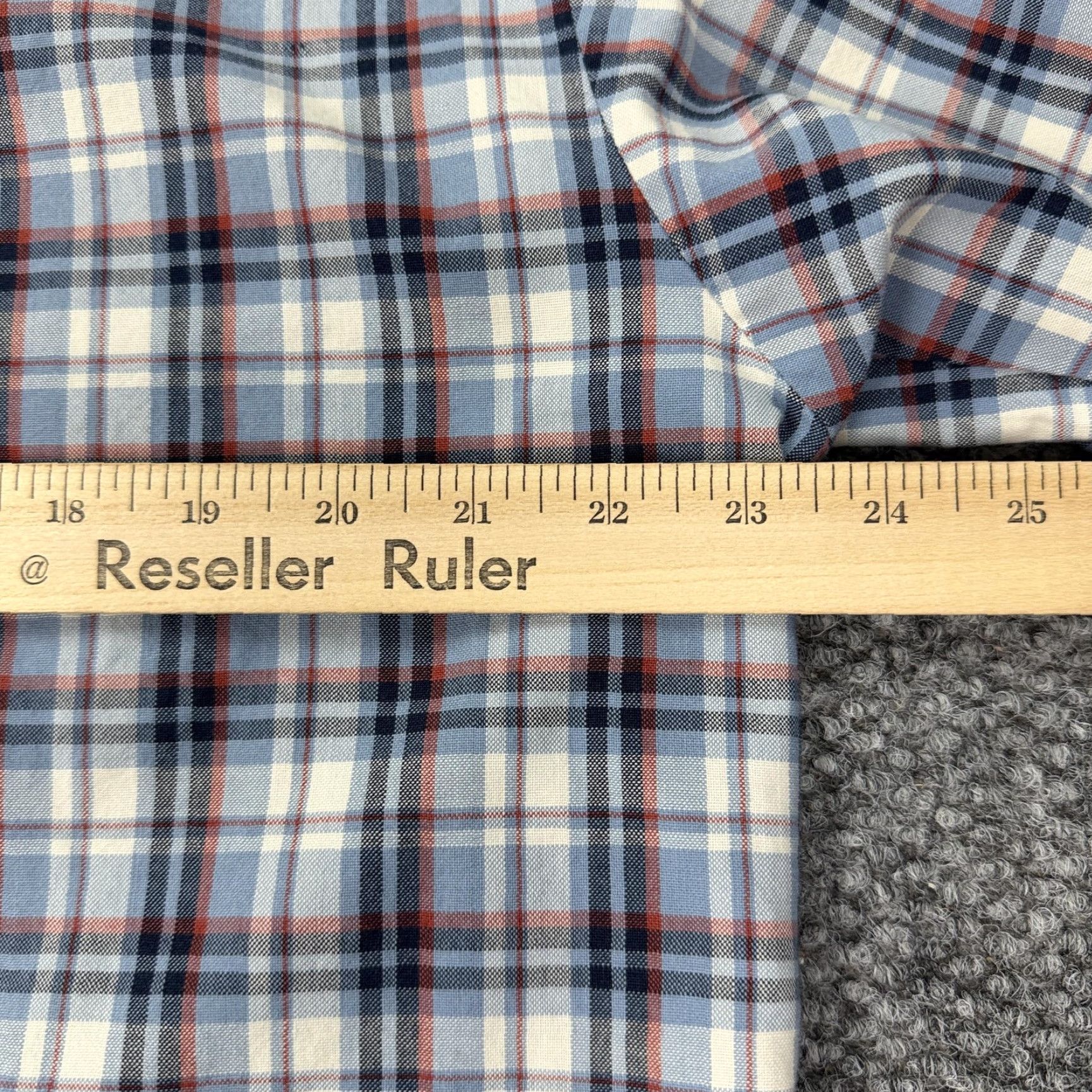 Vintage VINTAGE Big Mac Shirt Mens M Blue Plaid Workwear Western Button Front Size US M / EU 48-50 / 2 - 8 Thumbnail