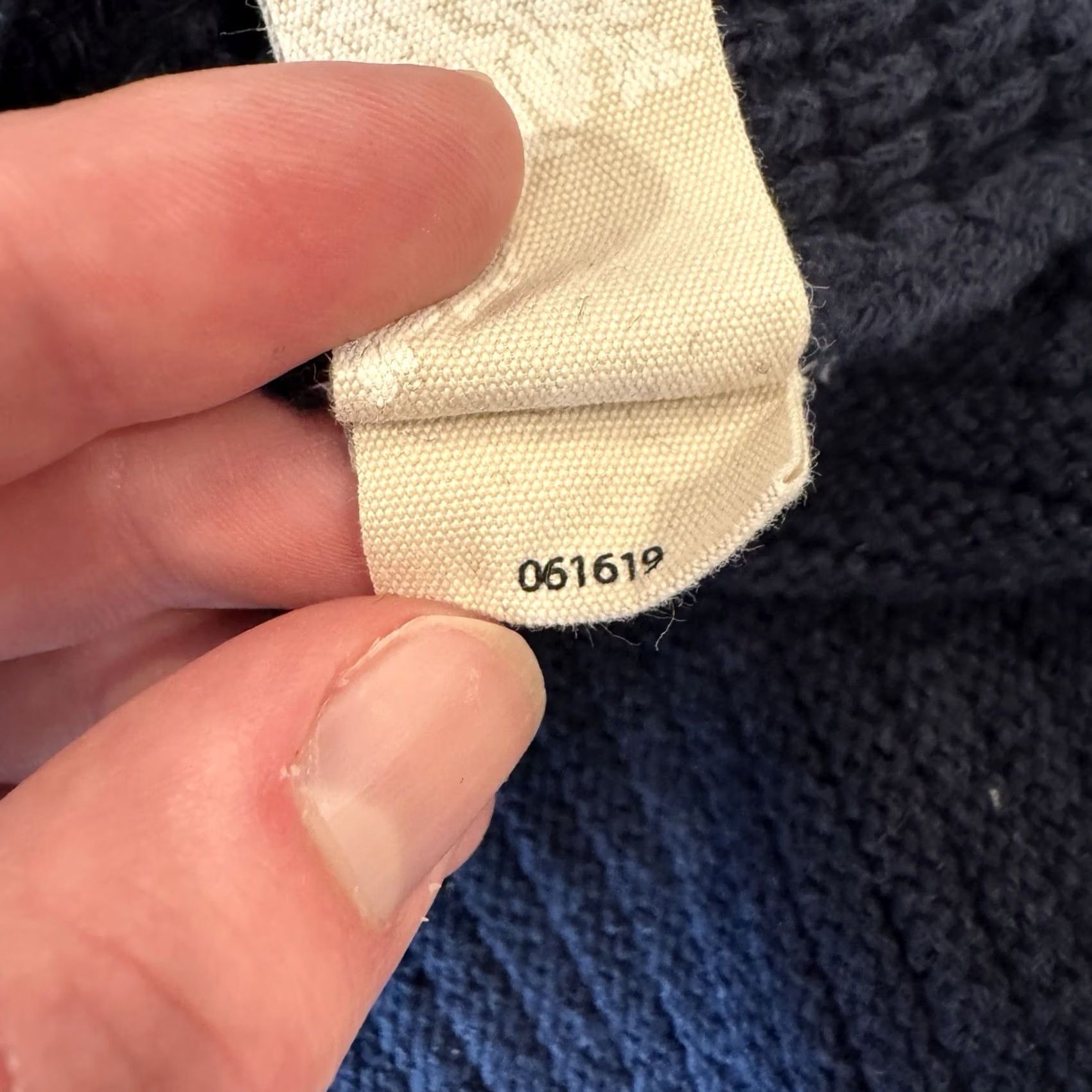 Soft Surroundings Soft Surroundings Sweater Navy Blue Knit Mock Neck Long Sleeve Pullover Textured Ribbed Hem Diagonal Pattern Tunic M Womens Size M / US 6-8 / IT 42-44 - 7 Thumbnail