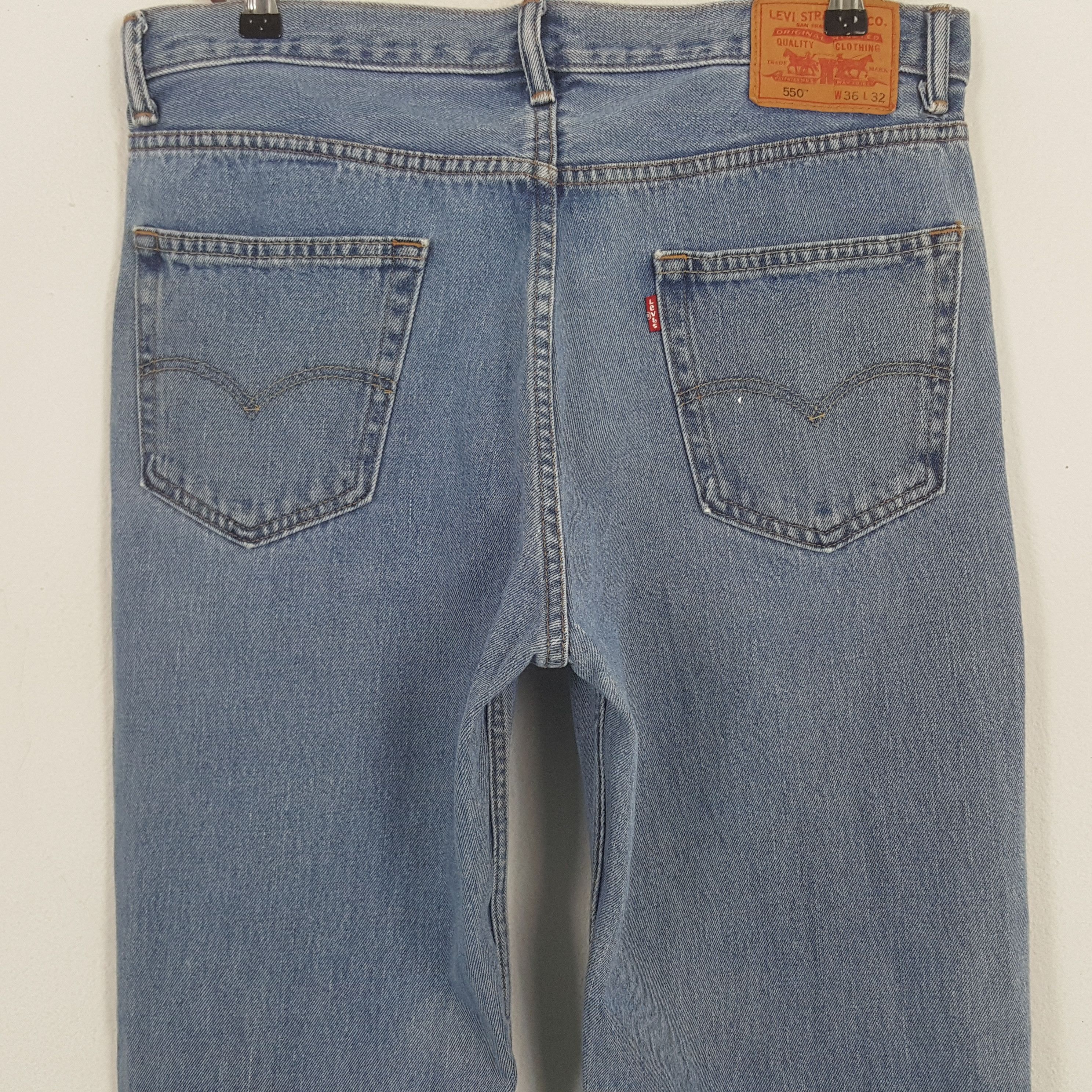 Levi's × Vintage Vintage Levi's American Distressed Style Denim Jeans Size US 35 - 5 Thumbnail