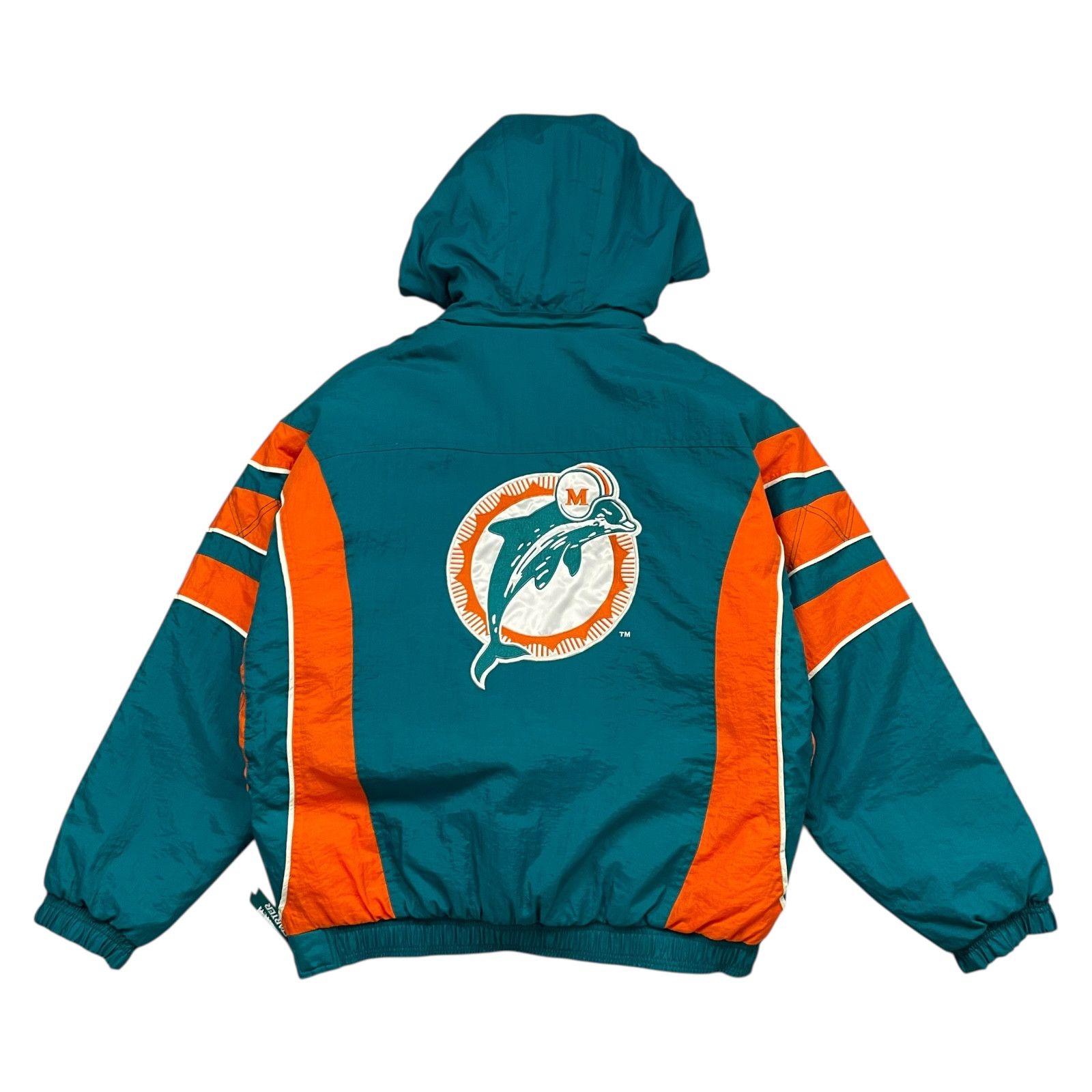 NFL VTG 90s MIAMI DOLPHINS STARTER PRO LINE PUFFER JACKET Size US XXL / EU 58 / 5 - 1 Thumbnail