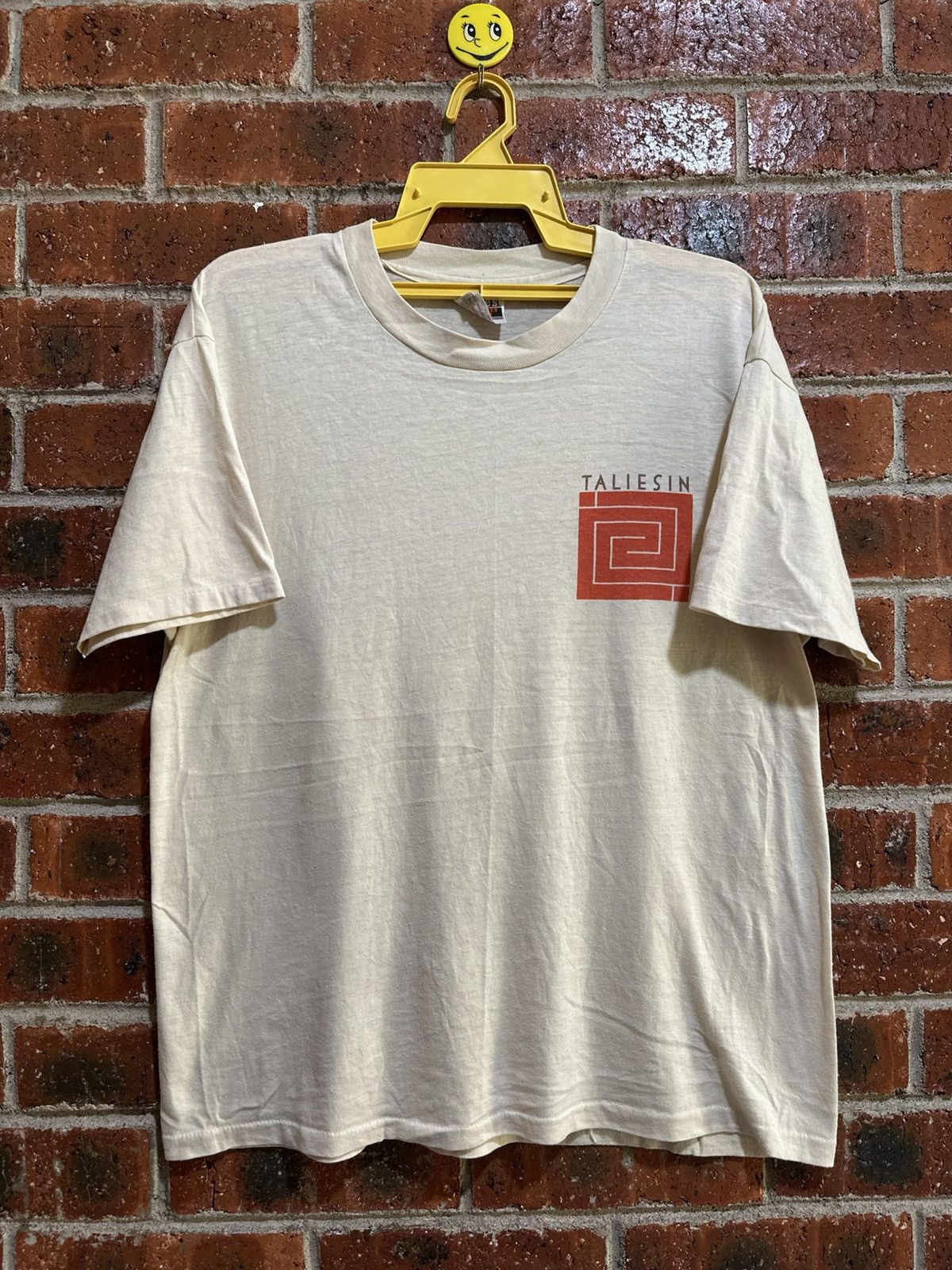 Hanes Vintage 80s Taliesin Faded Tee Size US L / EU 52-54 / 3 - 2 Thumbnail
