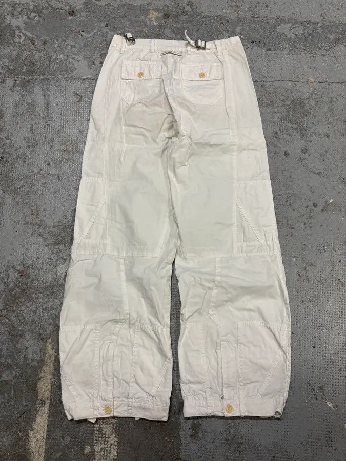 Designer × Jean Paul Gaultier × Vintage Jean Paul Gaultier Trompe L Oeil Pockets Cargo White Pants Size US 30 / EU 46 - 10 Thumbnail