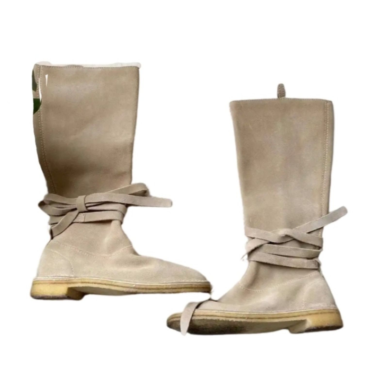 Kate Spade Kate Spade Leather Suede Tie Ankle Boots sz 8.5 Size US 8.5 / IT 38.5 - 1 Thumbnail