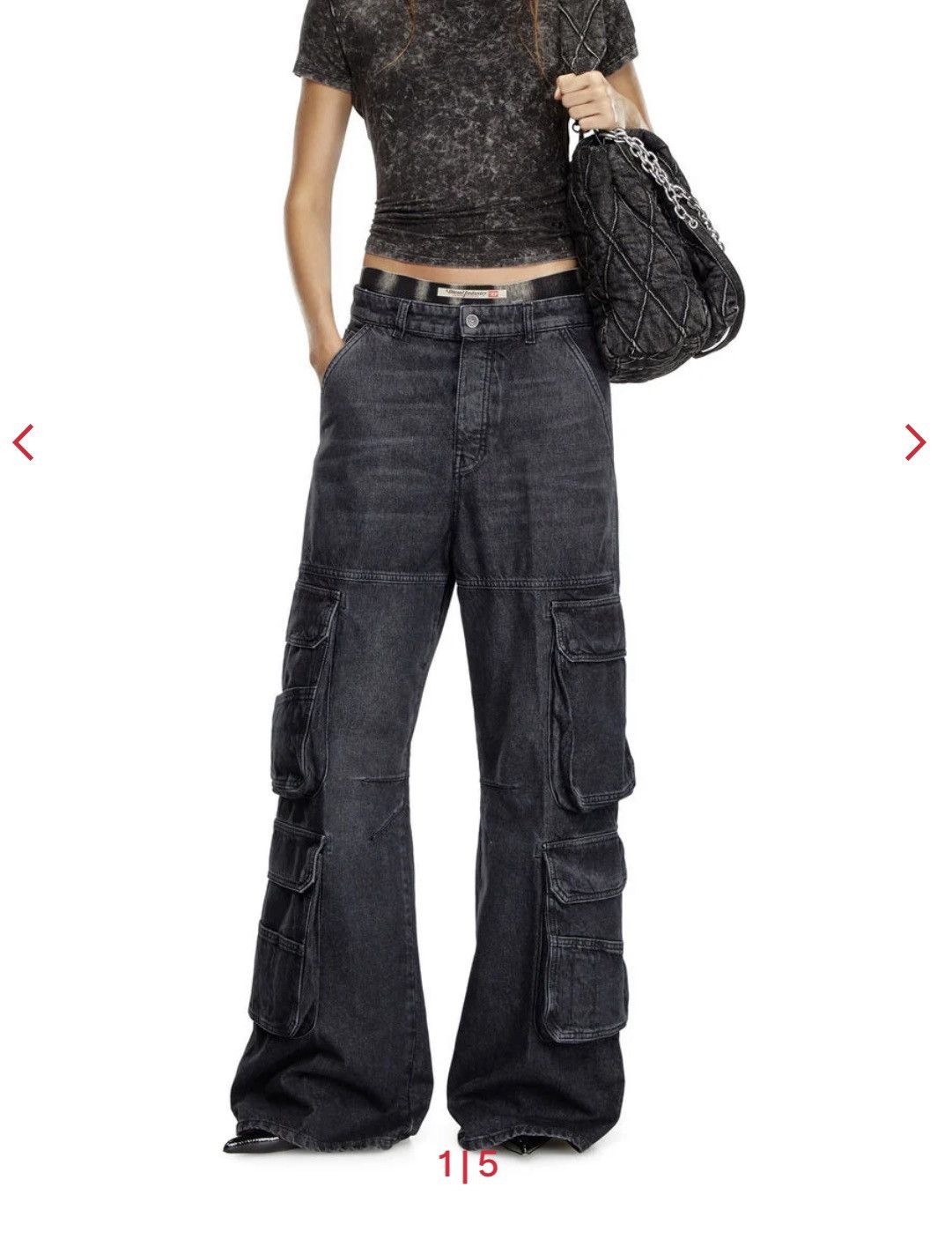 Diesel Diesel D-rise Cargo Denim Size US 30 / EU 46 - 1 Thumbnail