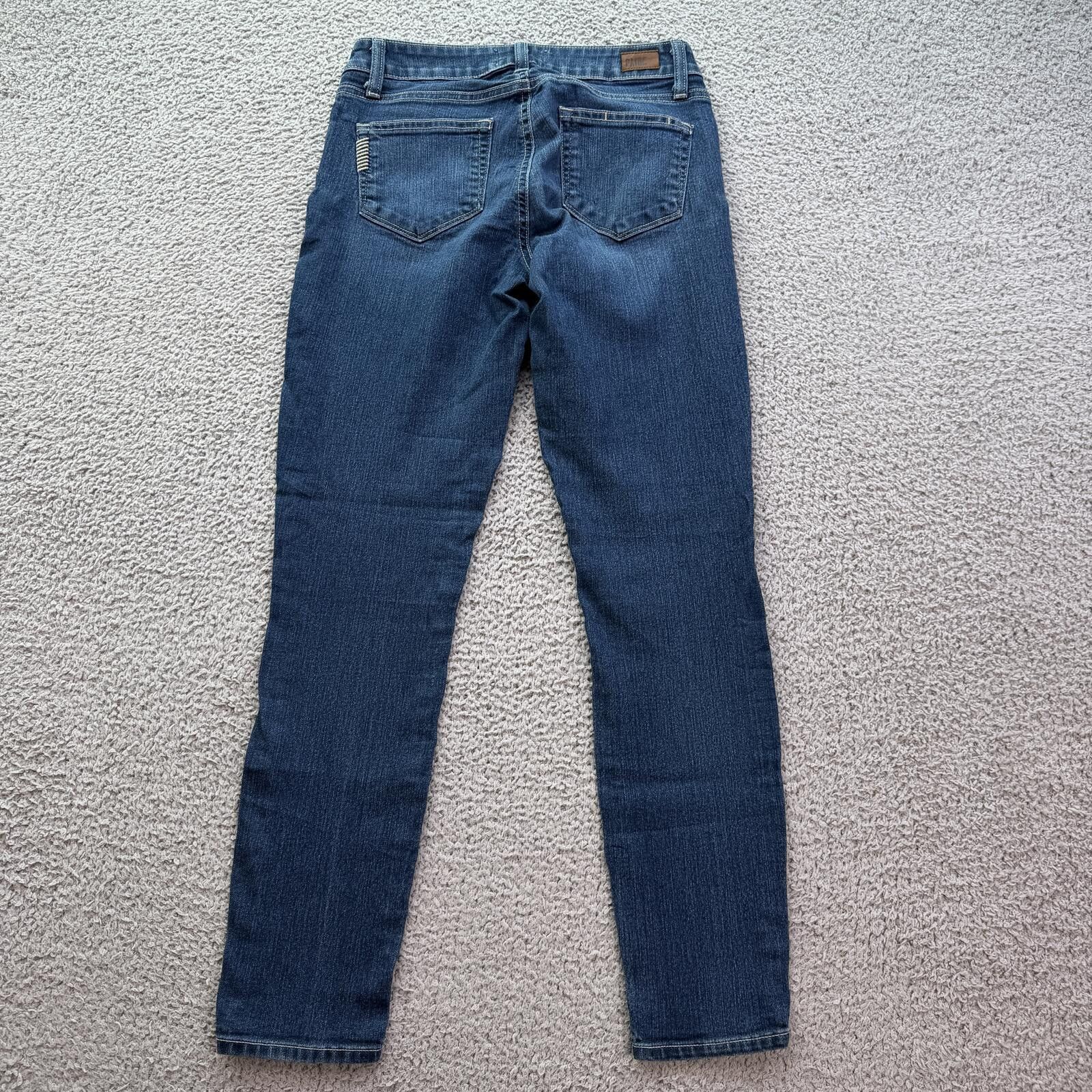 Paige PAIGE Verdugo Ankle Skinny Jeans Womens 26 Blue Stretch Size 26" / US 2 / IT 38 - 2 Thumbnail