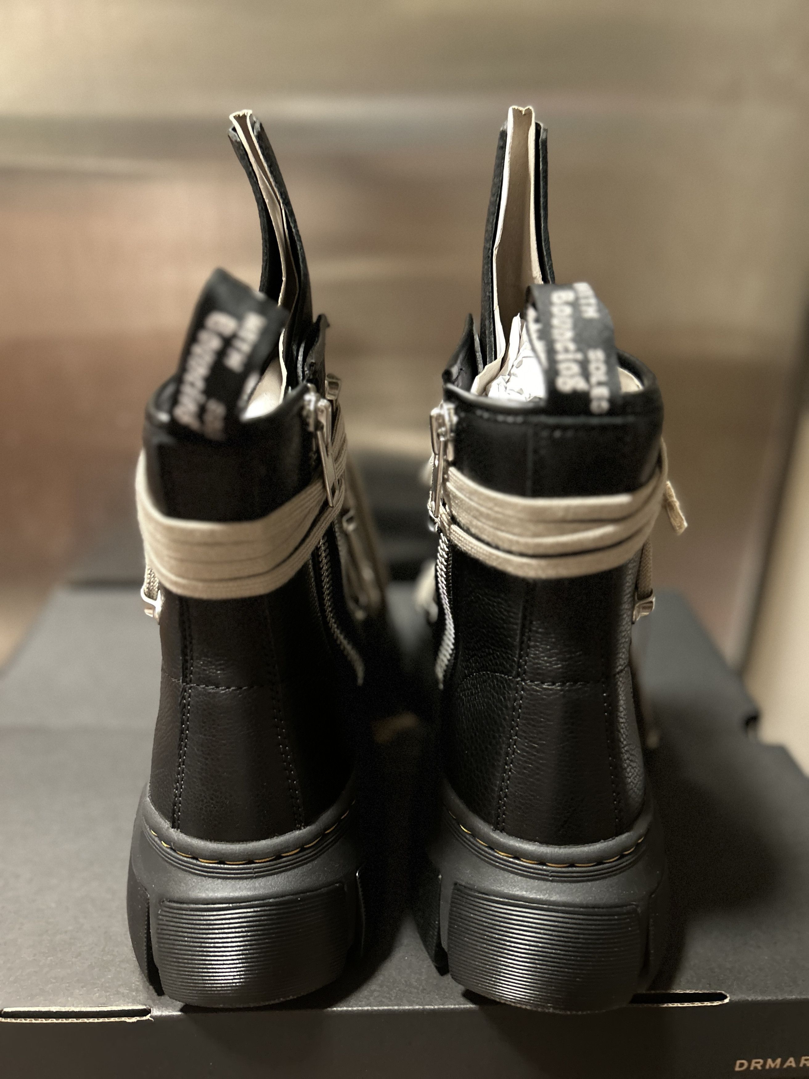 Dr. Martens × Rick Owens Rick Owens Dr Martens 1460 DMXL Mega Lace Boot Size US 12 / EU 45 - 6 Thumbnail