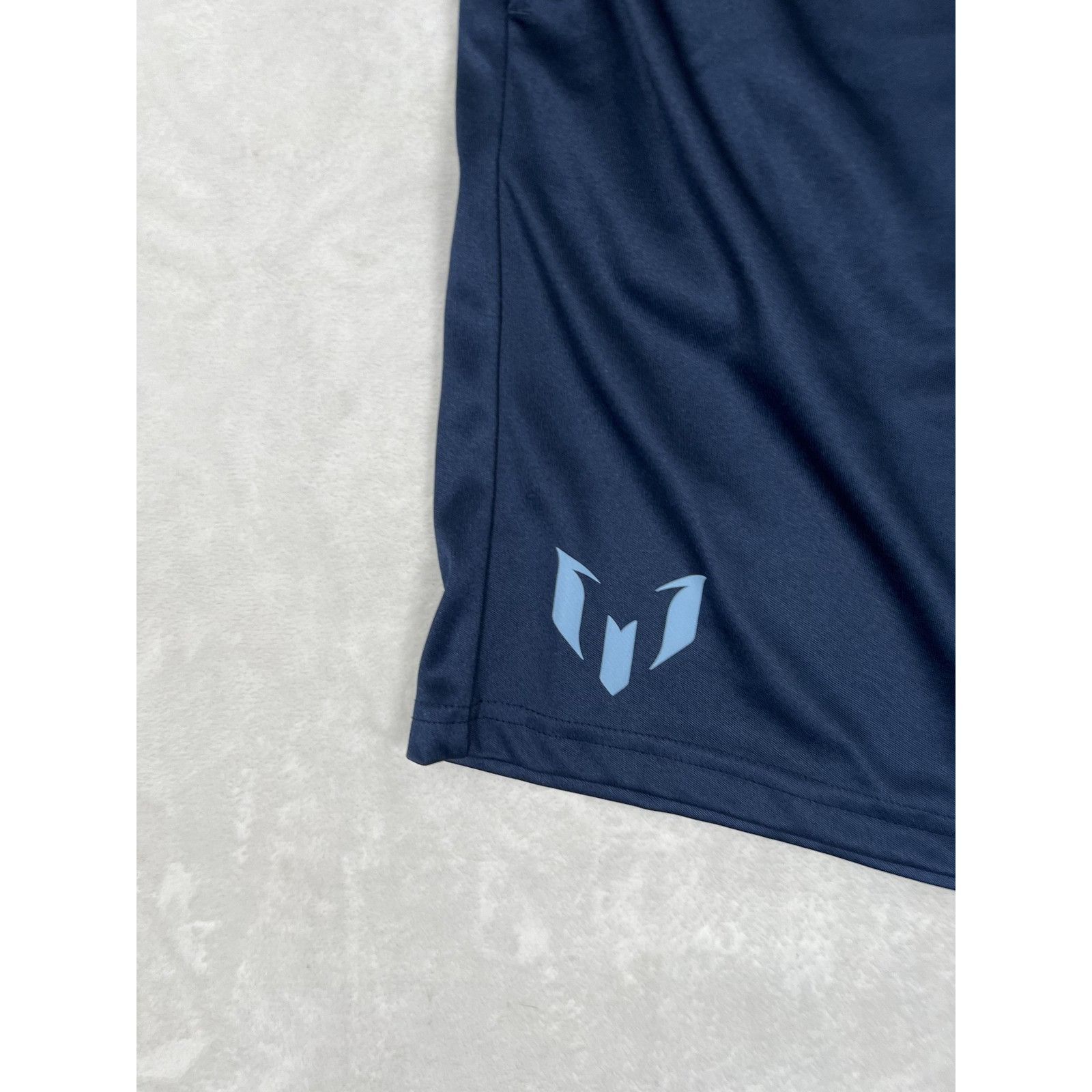 Other Messi Shorts Mens 3XL Navy Blue Athletic Soccer Training Ela Size US 36 / EU 52 - 2 Thumbnail