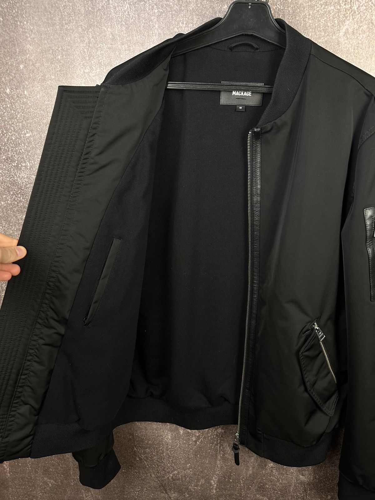 Mackage Mackage Bomber Jacket (Size 42) Size US L / EU 52-54 / 3 - 6 Thumbnail