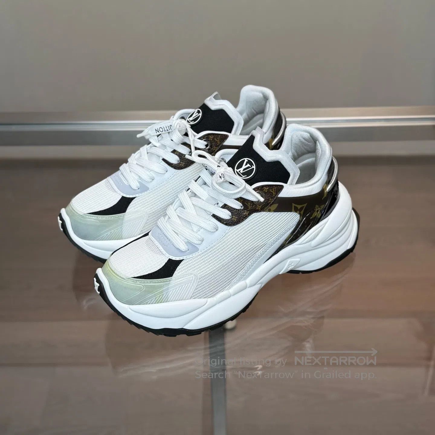 Louis Vuitton Louis Vuitton Run55 Dad Shoes Size US 4.5 / IT 34.5 - 1 Thumbnail