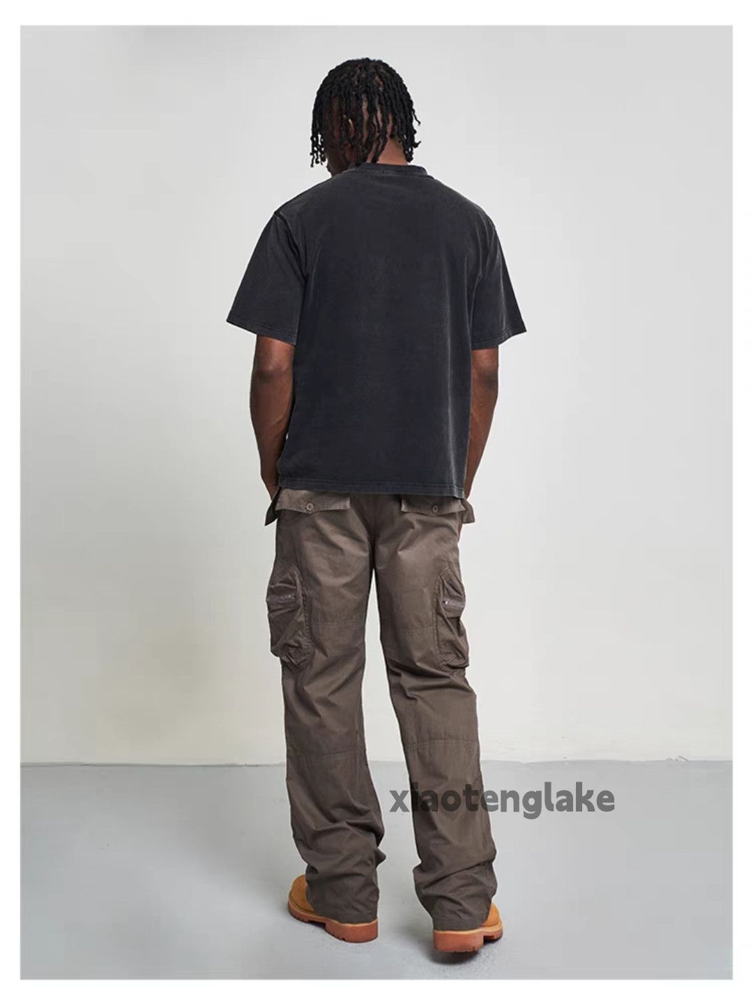 Designer × Vintage washed faded cleanfit zipper utility military cargo pants Size US 30 / EU 46 - 2 Thumbnail
