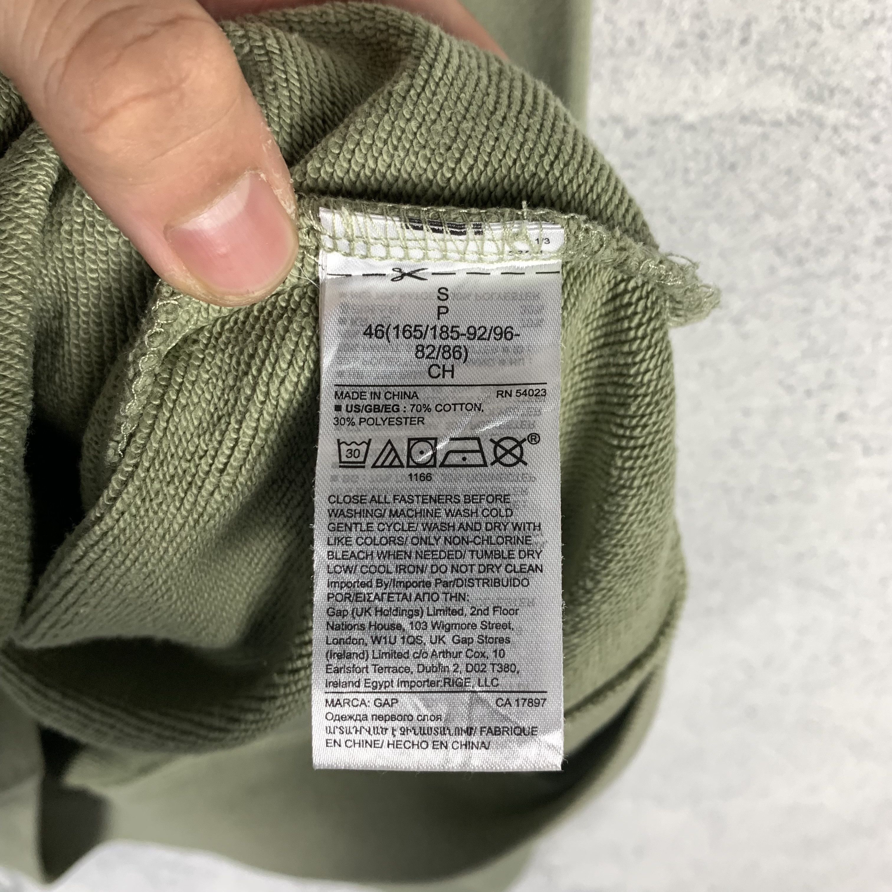 Gap GAP Halfzip Sweatshirt Crewneck Size US S / EU 44-46 / 1 - 5 Thumbnail