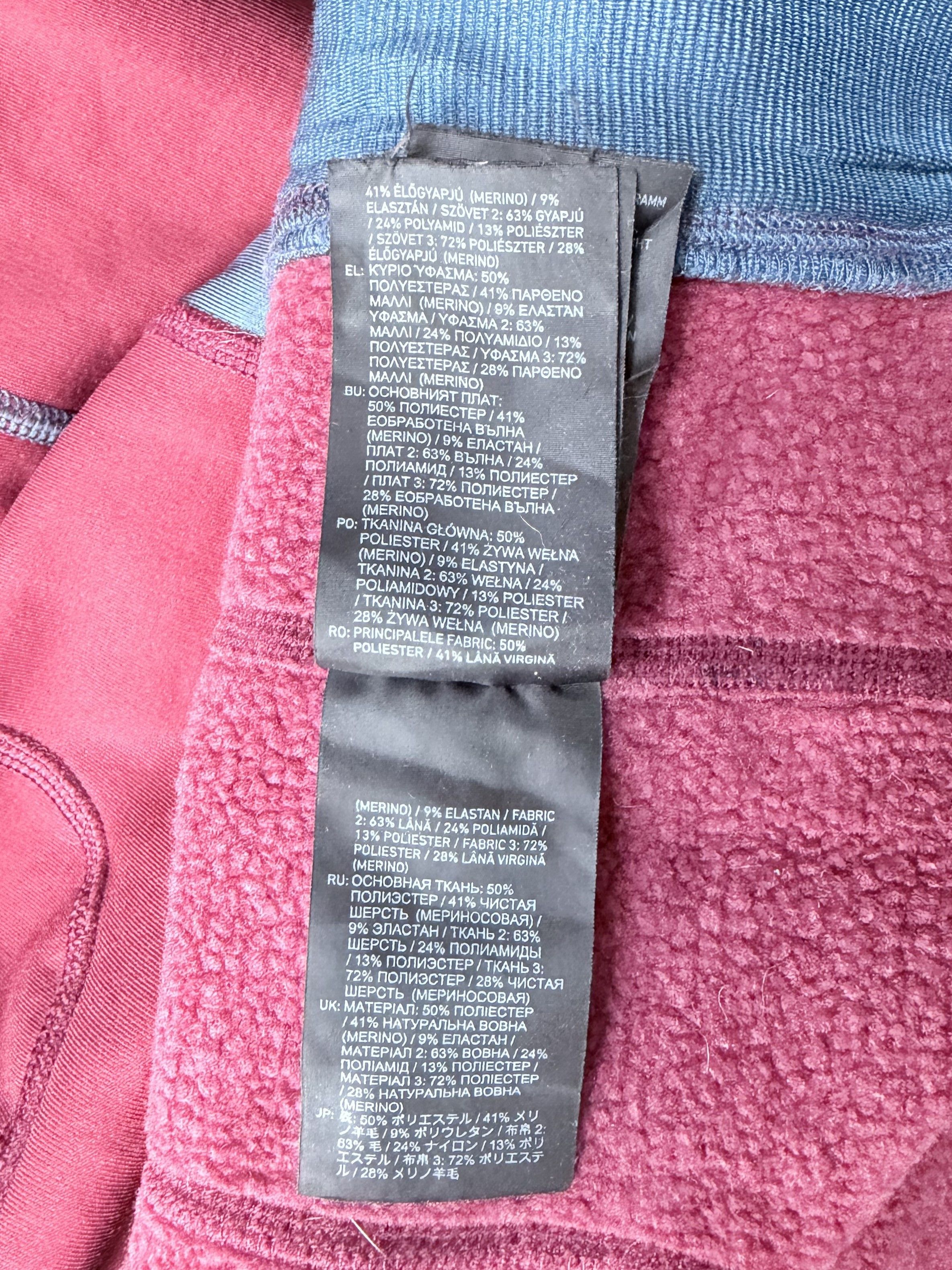 ORTOVOX ORTOVOX Fleece Plus Jacket Rosso Dark Blood Size M Outdoor Size US M / EU 48-50 / 2 - 20 Thumbnail