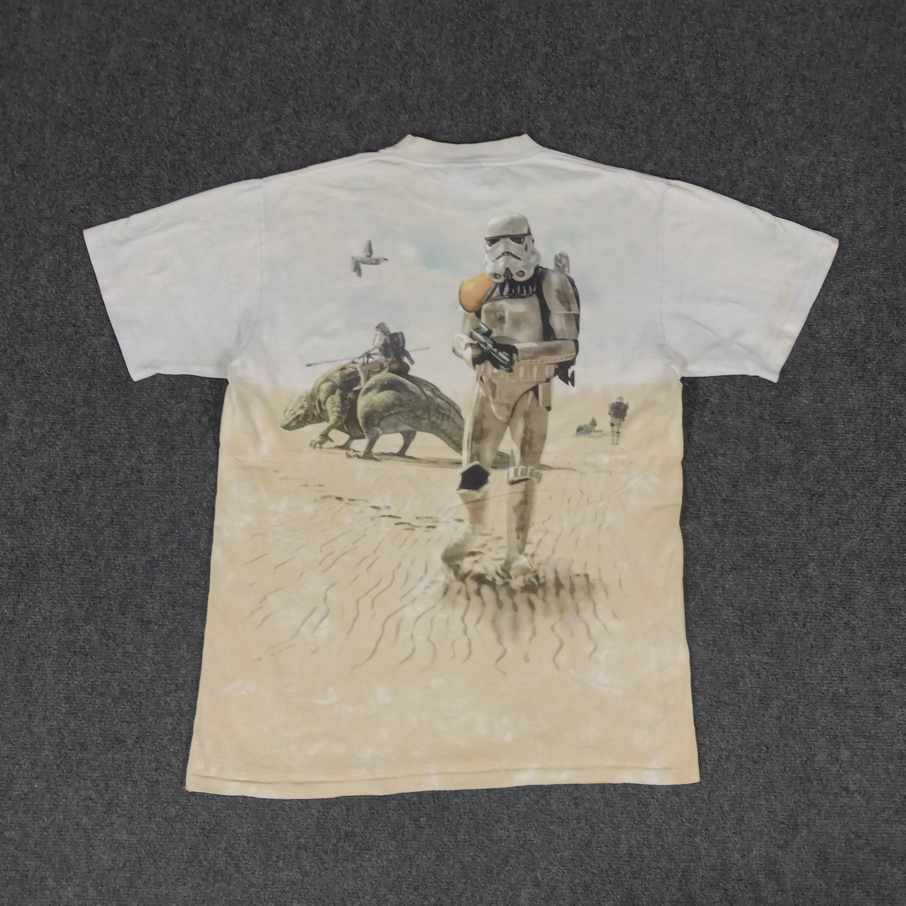 Star Wars × Vintage Vintage 90's Star Wars American Fiction Movie Tshirt Size US L / EU 52-54 / 3 - 1 Thumbnail