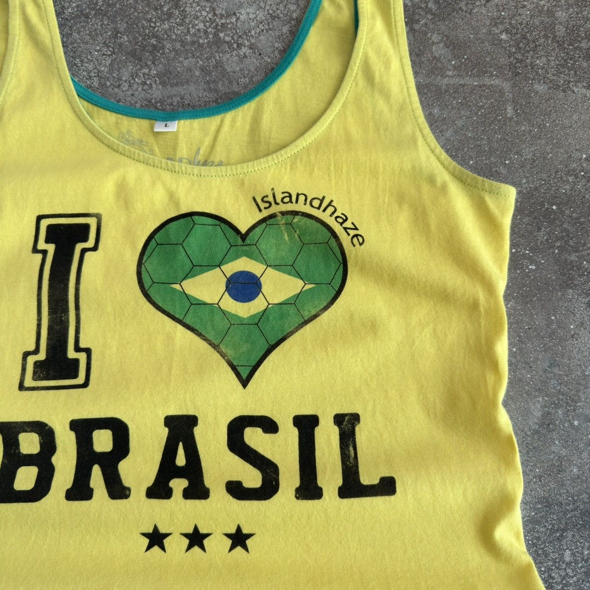 Japanese Brand Brazil Y2K Vintage Baby Tank Top Size L / US 10 / IT 46 - 5 Thumbnail