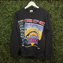 CustomCat Los Angeles La Chargers Vintage NFL Crewneck Sweatshirt Sport Grey / XL