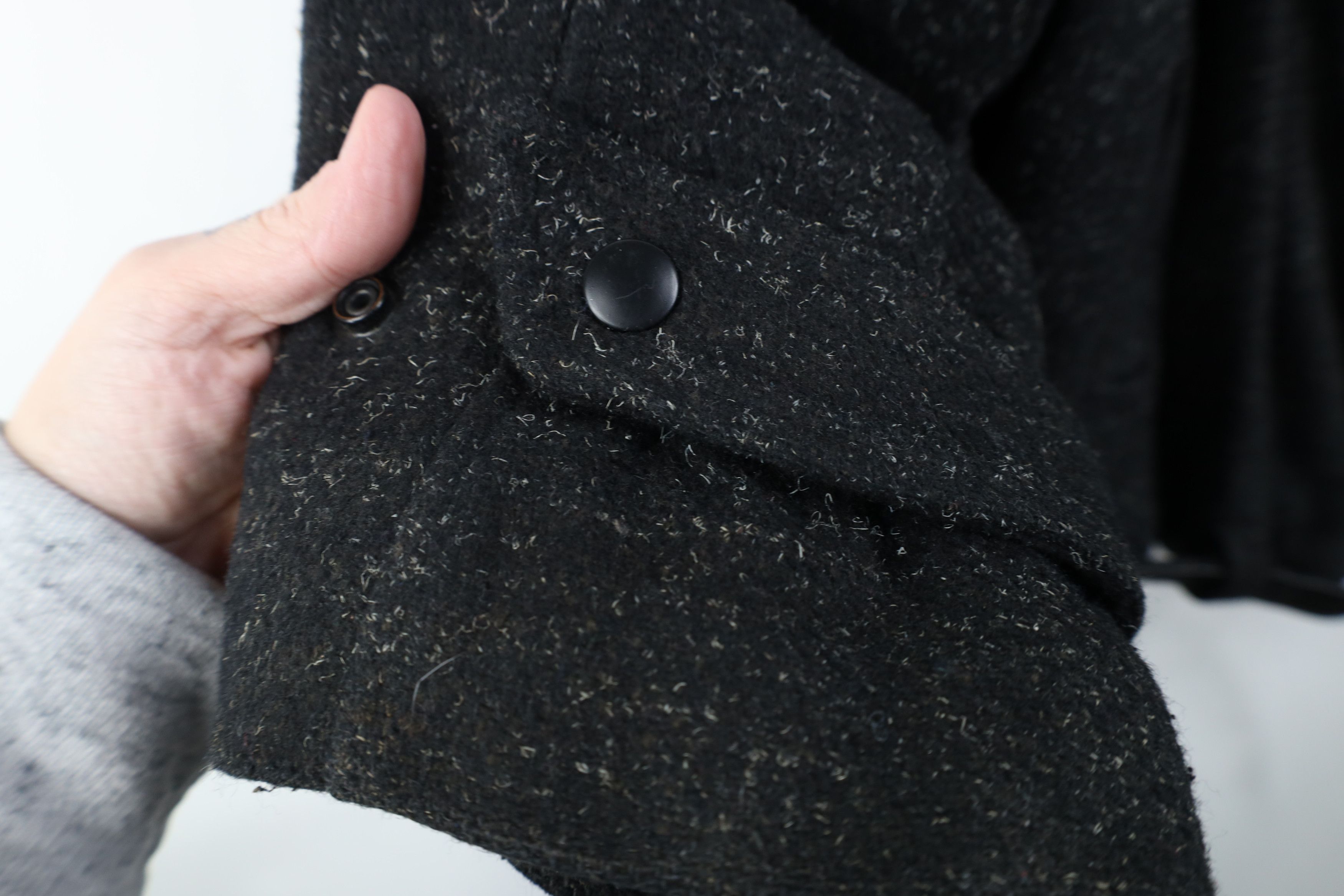 Vintage Vintage 90s Streetwear Wool Bomber Jacket Atomic Fleck Size US XXL / EU 58 / 5 - 8 Thumbnail