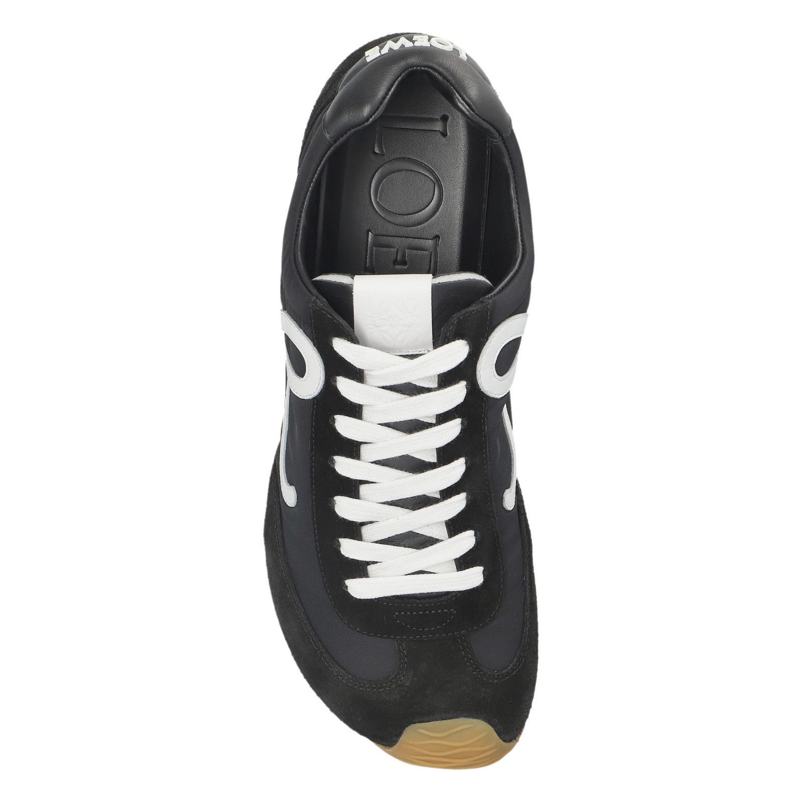 Loewe LOEWE Flow Runner 2.0 Black/White Sneakers New & Authentic ( Size US 10 / EU 43 - 5 Thumbnail