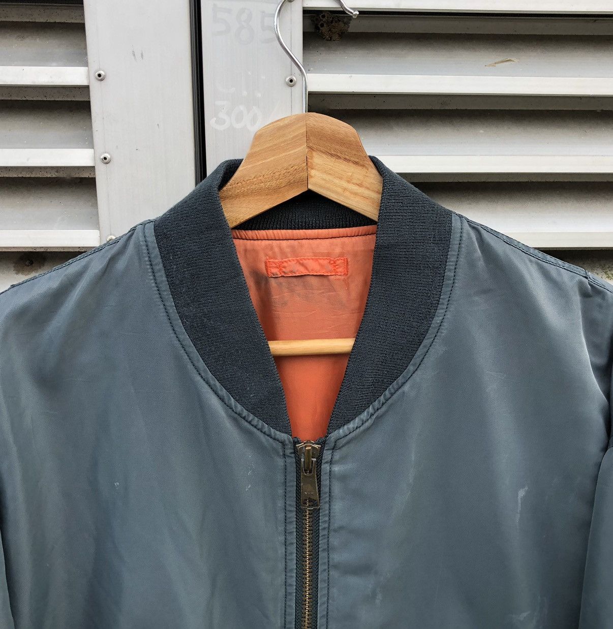 Vintage Vintage Uniqlo Sun Faded Ma-1 Bomber Jacket Size US XL / EU 56 / 4 - 17 Thumbnail