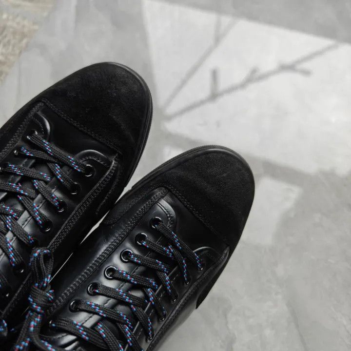 Louis Vuitton Louis Vuitton Black Low-Top Casual Sneakers -2508 Size US 9.5 / EU 42-43 - 5 Thumbnail