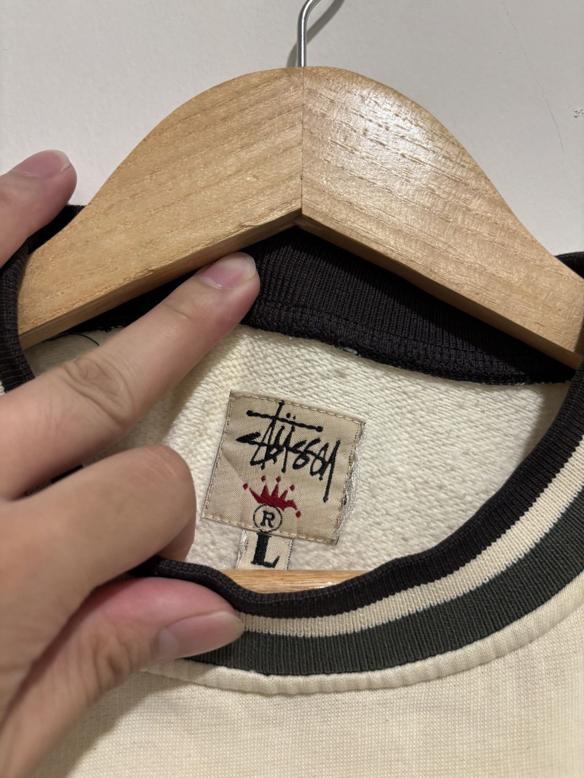 Stussy Vintage 90's Stussy Signature Logo Longsleeve Size US L / EU 52-54 / 3 - 3 Thumbnail