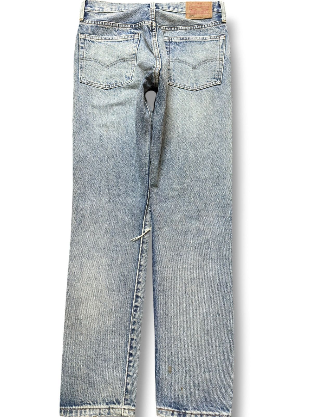 Levi's Vintage Clothing Vintage Levi’s 501 S Skinny Selvedge Faded Distressed Denjm Size US 28 / EU 44 - 4 Thumbnail