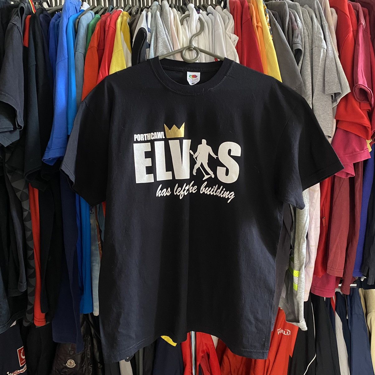 Band Tees Vintage Elvis Presley Has Left the building Rock band tee Size US L / EU 52-54 / 3 - 1 Thumbnail